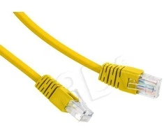 GEMBIRD PP12-5M/Y Gembird patchcord RJ45, cat.5e, UTP, 5m, geltona