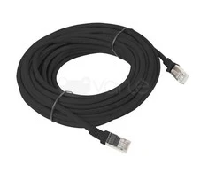 LANBERG PCU6-10CC-1000-BK Patchcord RJ45 kat. 6 UTP 10m kabeliai