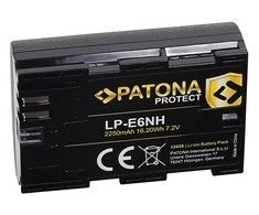 Akumuliatorius patona Protect lp-e6nh do canon eos r5 eos r6 2250mah / 16,2wh