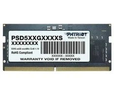 RAM modulis - Patriot Signature 32GB DDR5 5600MHz CL46 SODIMM