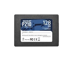 Kietasis vidinis diskas Patriot P210 SSD SATA III 2.5", 128 GB
