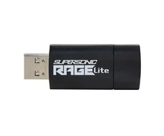 USB Atmintinė - Patriot Supersonic Rage Lite 32 GB 3.2 Gen 1, juoda