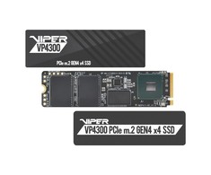 PATRIOT VIPER VP4300 1TB M.2 2280 SSD NVMe PCIe Gen4X4 iki 7400MB/s