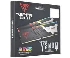 RAM PATRIOT VIPER VENOM RGB 64GB 2X32GB DDR5 6000MT/s UDIMM rinkinys