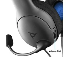 Žaidimų ausinės PDP Gaming LVL 40, skirtos PS4, Pilkos