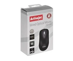 Kompiuterio Pelė - Activejet AMY-146 USB A Tipo Optinė 1000 DPI