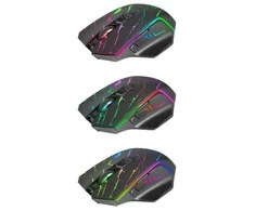 Kompiuterio Pelė - Defender GM-503 Uran Optinė RF RGB 3200dpi