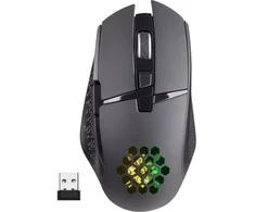 Žaidimų Pelė - Pelė Defender GM-514 RGB 3200 DPI Juoda