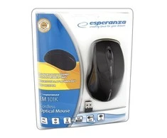 Esperanza Bevielė pelė EM101 USB, 2.4GHz