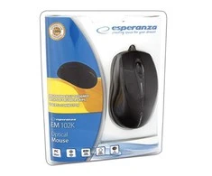 Optinė pelė USB (juoda) Esperanza