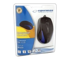 Optinė pelė USB (mėlyna) Esperanza