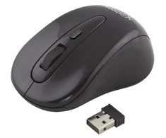 Bevielė optinė pelė Maverick Esperanza XM104K - juoda