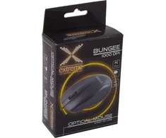 Extreme Xtreme Laidinė optinė pelė USB "Bungee" (juoda)
