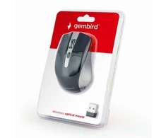 GEMBIRD MUSW-4B-04-GB Optinė belaidė pelė 1600DPI nano USB spacegrey juodas