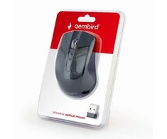 Gembird | Pelė | MUSW-4B-04 | Standard | Wireless | Juodas