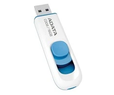 Ištraukiamas atmintukas Adata C008 16GB Baltas/mėlynas