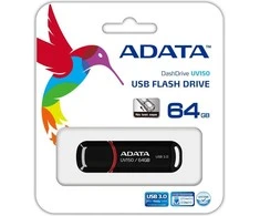 Atmintukas Adata UV150 64GB Juodas