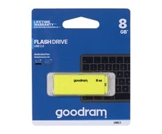 GOODRAM UME2-0080Y0R11 GOODRAM atmintis USB UME2 8GB USB 2.0 Geltona