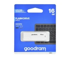 GOODRAM UME2-0160W0R11 GOODRAM atmintis USB UME2 16GB USB 2.0 Baltas