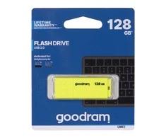 GOODRAM UME2-1280Y0R11 GOODRAM atmintis USB UME2 128GB USB 2.0 Geltona