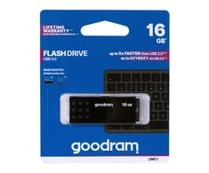 GOODRAM UME3-0160K0R11 GOODRAM atmintis USB UME3 16GB USB 3.0 Juodas