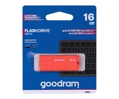 GOODRAM UME3-0160O0R11 GOODRAM atmintis USB UME3 16GB USB 3.0 Oranžinis