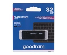 GOODRAM UME3-0320K0R11 GOODRAM atmintis USB UME3 32GB USB 3.0 Juodas