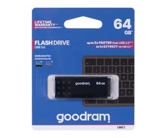 GOODRAM UME3-0640K0R11 GOODRAM atmintis USB UME3 64GB USB 3.0 Juodas
