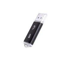 Silicon Power | USB 3.1 Flash Drive | Blaze B02 | 128 GB | USB 3.2 Gen 1/USB 3.1 Gen 1/USB 3.0/USB 2.0 | Juodas
