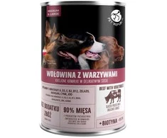 PET REPUBLIC Adult Medium & Large jautiena with vegetables – šlapias Maistas šunims – 1250g