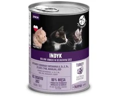PetRepublic Drėgnas Kačių Maistas - PET REPUBLIC Junior kalakutiena 400g begrūdis be glitimo