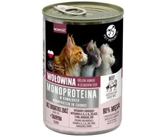 PetRepublic Drėgnas Kačių Maistas - Pet Republic Monoproteininis Jautienos Konservas 400g