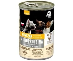 PetRepublic Drėgnas Šunų Maistas - Pet Republic Monoproteininis Vištienos, 400 G