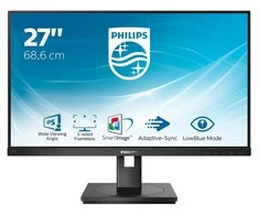 Monitorius Philips S Line 272S1AE/00 LED ekranas 68,6 cm (27") 1920 x 1080 pikseliai „Full HD“ LCD Juoda