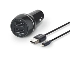 Įkroviklis Philips 2x USB- A 3.1 A (DLP2357V / 10)