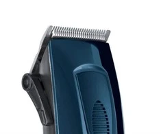 BABYLISS plaukų kirpimo mašinėlė E695E Garantija 36 mėn., Virvelinė, Ilgio žingsnių skaičius 8, Baterija žemos indikacijos, Mėlyna