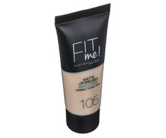 Makiažo pagrindas Maybelline Fit Me Matte+Poreless (105 Natural Ivory) 30ml