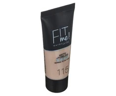 Makiažo pagrindas Maybelline Fit Me Matte+Poreless (115 Ivory) 30ml