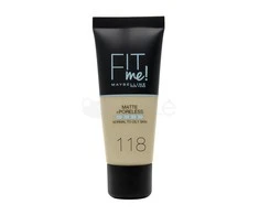 Maybelline Fit Me Matte &amp; Poreless 118 Nude Vamzdelis Skystis 30 ml
