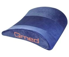 MDH Ergonominė Pagalvėlė - Qmed Juosmens Atrama 400x330x120mm PU Medvilnė Poliesteris
