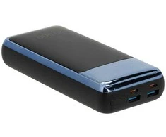 RIVACASE Power Bank 20000 mAh QC/PD 45W LCD for Nešiojamas kompiuteris Juodas