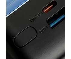 RIVACASE Power Bank 30000 mAh QC/PD 65W LCD for Nešiojamas kompiuteris Juodas