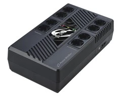 POWER WALKER UPS Line-Interactive 600VA MS 8x schuko RJ45 įvestis / išvestis USB HID USB įkroviklis