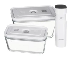 Vakuumavimo rinkinys ZWILLING Fresh &amp; Save 7 dalių, Stiklas, M/L