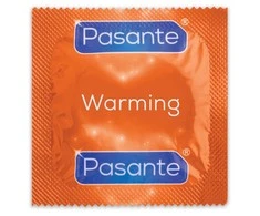 Pasante Healthcare „Pasante Climax“ briaunoti prezervatyvai su šildančiu ir vėsinančiu poveikiu, 12 vnt.