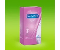 Pasante Healthcare Pasante 12 plonų prezervatyvų Pasante Feel