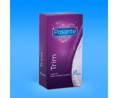 Pasante Healthcare Prezervatyvai „Trim“, 12 vnt.