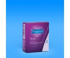 Pasante Healthcare Prezervatyvai „Trim“ 3 vnt.