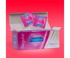 Pasante Healthcare „Pasante Sensitive/Feel“ prezervatyvai dideliais kiekiais, 144 vnt.