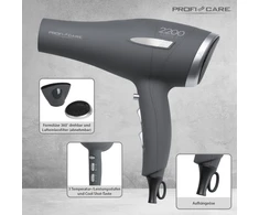 Plaukų džiovintuvas ProfiCare PC-HT3045 Anthracite/Sidabrinis